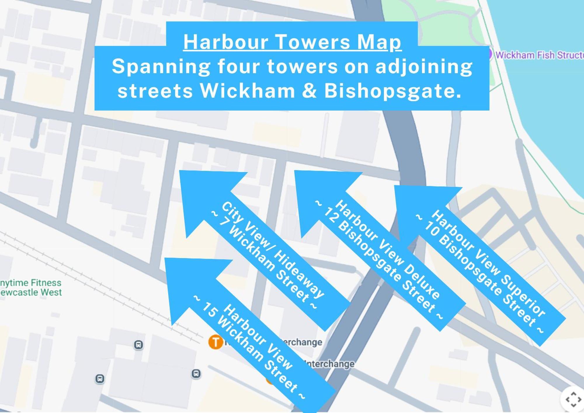 Harbour Towers, Newcastle'S Elite Apartment Stays, Free Parking & Tram Access Dış mekan fotoğraf
